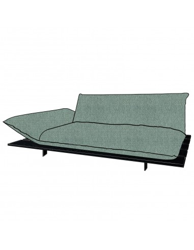 Akito, Sofa, Sato, Schlafsofa, Elegant, Funktional, Minimalistisch, Klappmechanismus, Bett, Armlehne, Seitenlehne, Daybed