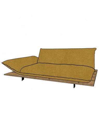 Akito, Sofa, Sato, Schlafsofa, Elegant, Funktional, Minimalistisch, Klappmechanismus, Bett, Armlehne, Seitenlehne, Daybed