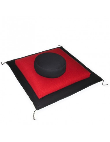 Zabuton meditarion cushion combined with seat cushion and zafu Sato manufactory