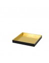 Vietnam lacquer tray in the color black and gold