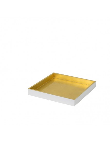 Lacktablett Vietnam in der Farbe Weiss und Gold Lacktablett Vietnam in der Farbe Weiss und Gold