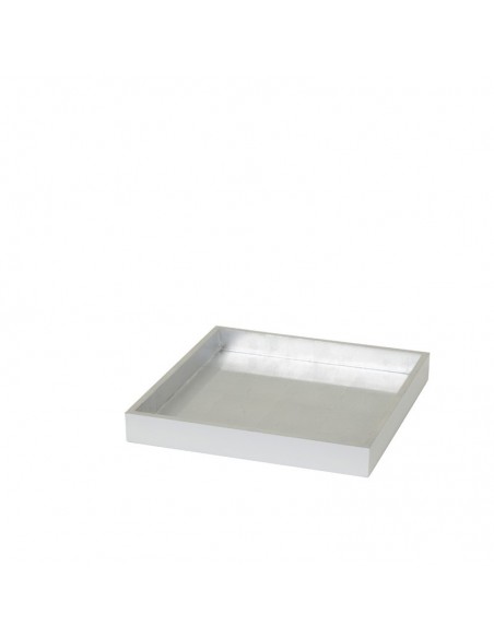 Lacktablett Vietnam in der Farbe Weiss und Silber