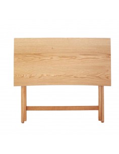 Folding Table H70 Japan leicht und flexibel, Massivholz Kastanie und Eiche 2