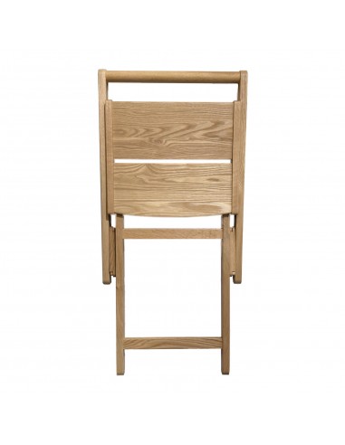 Hocker faltbar Japan leicht und flexibel, Massivholz Kastanie und Eiche