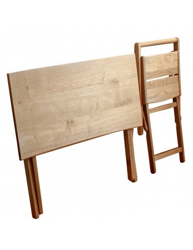 Hocker faltbar Japan leicht und flexibel, Massivholz Kastanie und Eiche