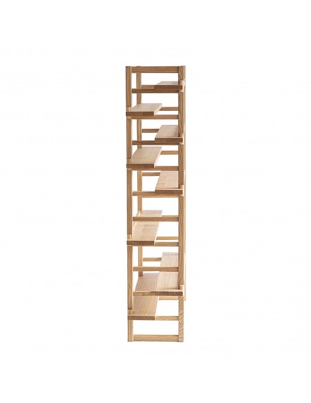 Japnisches Regal leicht und flexibel, Massivholz metallfrei