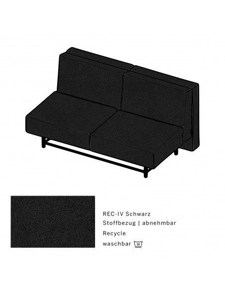 First Class Sofa Brühl sofa bed easy transformation into a bed Sato Zurich Switzerland