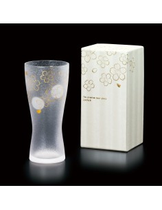 Glas, Japan, Bierglas, Sato, Sakura, Geschenk, Box