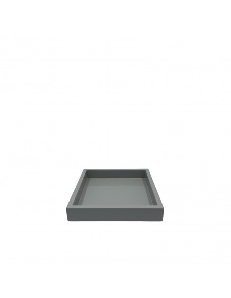 Naturgrau Lacktablett aus Vietnam 12x12