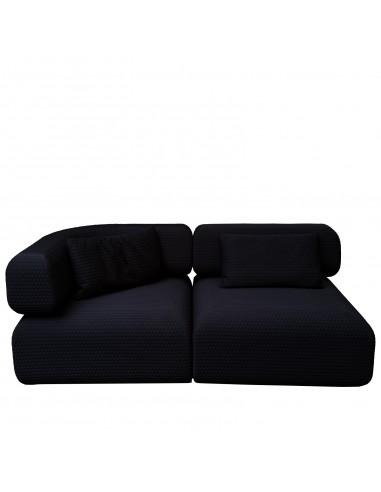 All Together Brühl Sofa, Stoffbezug REC schwarz