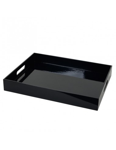 Lacquer tray Vietnam in the color black