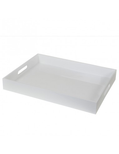 Lacquer tray Vietnam in the color white