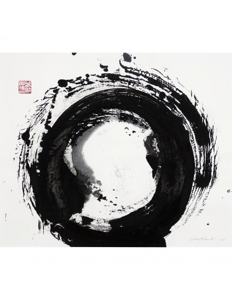 Universum | Tuschemalerei, Sanae Sakamoto Universum | Tuschemalerei, Sanae Sakamoto