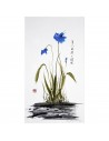 L42 Irises | Ink painting