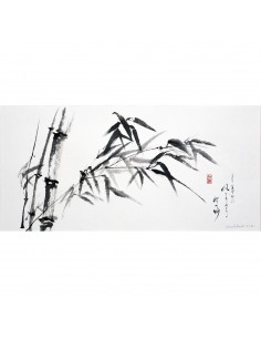 L53 Bamboo in the Wind | Ink Painting | sold