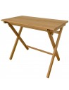 Folding Table H70 Japan leicht und flexibel, Massivholz Kastanie und Eiche