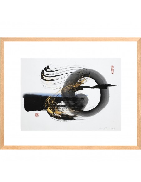 Alles fliesst | Tuschemalerei, Sanae Sakamoto Alles fliesst | Tuschemalerei, Sanae Sakamoto