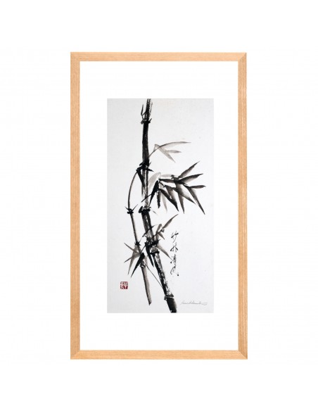 Bambus | Tuschemalerei, Sanae Sakamoto Bambus | Tuschemalerei, Sanae Sakamoto