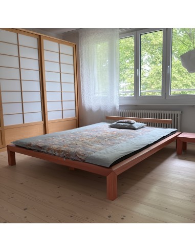 sato Bettwäsche, Bett Sanbo Kirschholz, Todana 121 sato Bettwäsche, Bett Sanbo Kirschholz, Todana 121
