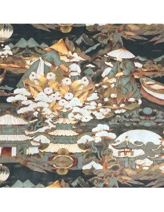 Oriental-Design blue 2