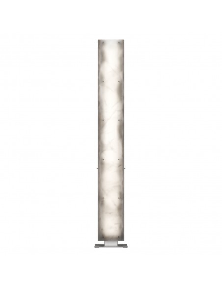 Totem Leuchte von Stele Leuchten, Minimalistische LED-Stehleuchte, Skulpturales Designobjekt, Warmes, atmosphärisches Licht