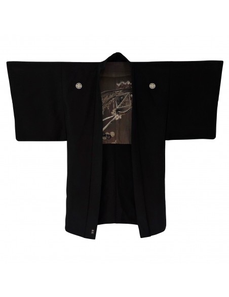 Haori, japanische  Jacke, traditionelles japanisches Texti, Haori aus Seide / Baumwolle, japanische Überjacke