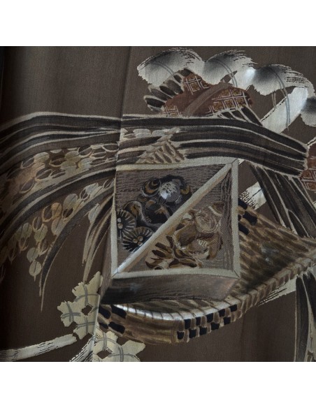 Haori, japanische  Jacke, traditionelles japanisches Texti, Haori aus Seide / Baumwolle, japanische Überjacke
