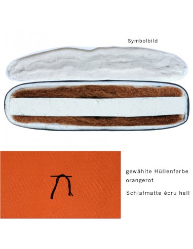 Polstermatte Schlafmatte vegan medium