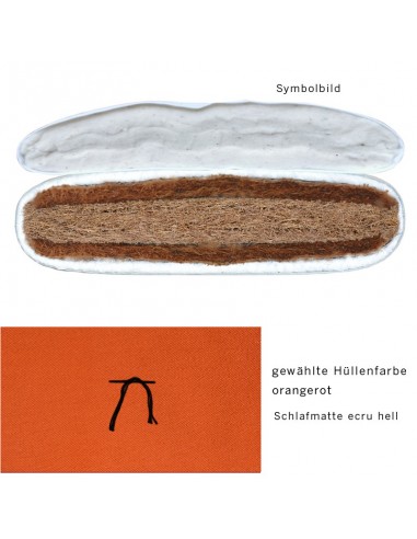 Polstermatte Schlafmatte vegan fest