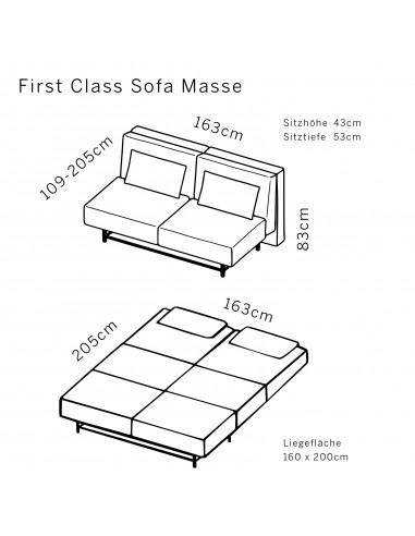 First Class Brühl Sofa - Outlet