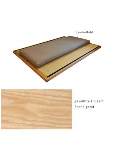 Tatami Rahmen Esche geölt Massivholz Sato Outlet