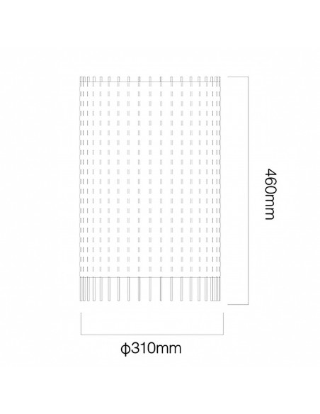Kyoto Washi Light Wagasa Measurements