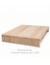 Tenshi mit Aststruktur - 4er-Modul - 167x2025cm
